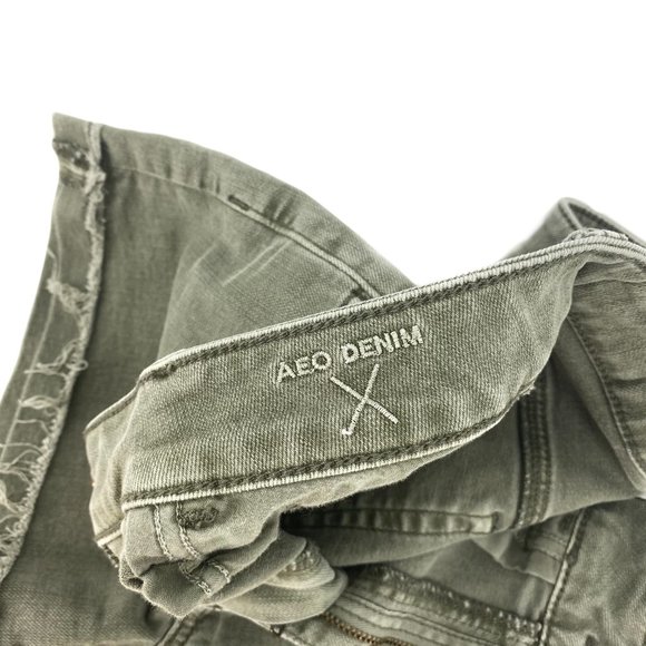 AEO/AMERICAN EAGLE Denim x Hi-Rise Shortie - Picture 14 of 14
